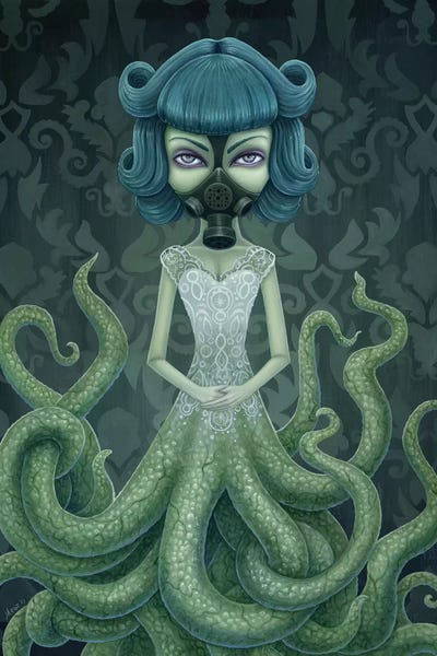 Pop Surrealism & Lowbrow: Octavia by Megan Majewski