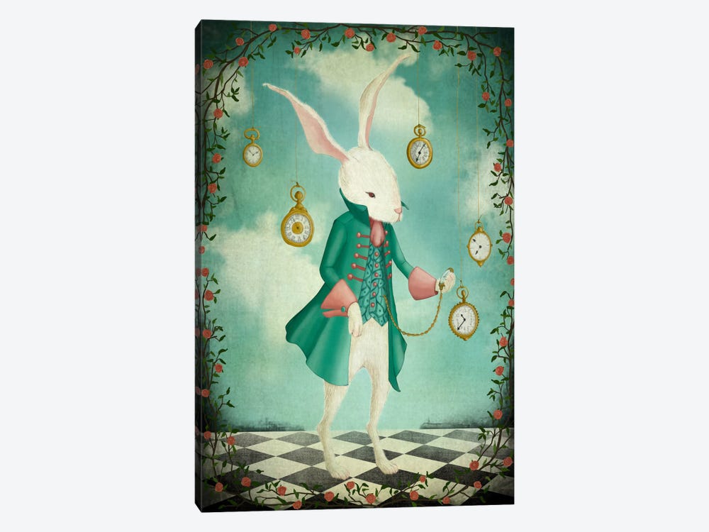 The White Rabbit by Majali 1-piece Canvas Art