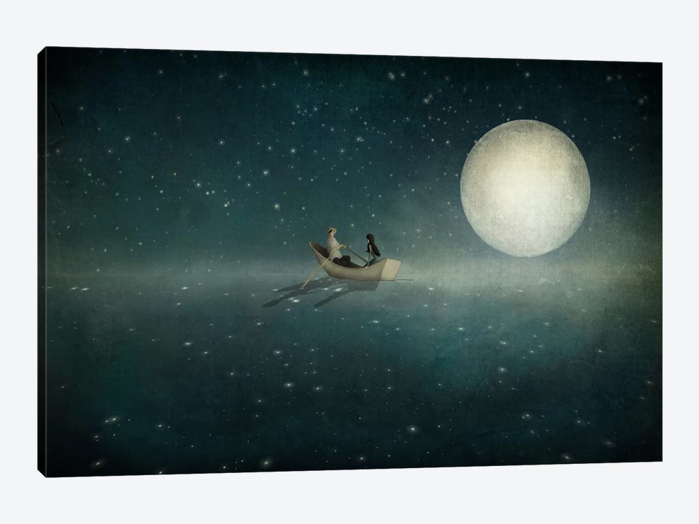 Moonlight by Majali 1-piece Canvas Print