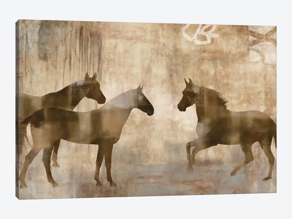 Horse Sense by Jason Mann 1-piece Canvas Art