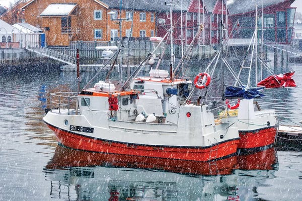 Marco Carmassi: Arctic Seaport by Marco Carmassi
