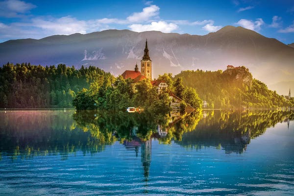 Castles & Palaces: Bled Lake by Marco Carmassi