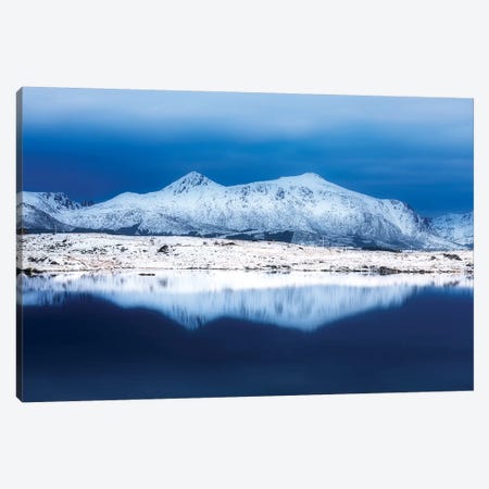 Blue Reflection Canvas Print #MAO135} by Marco Carmassi Canvas Art