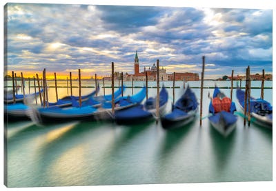 Cradled By The Waves Canvas Art Print - Venice Art