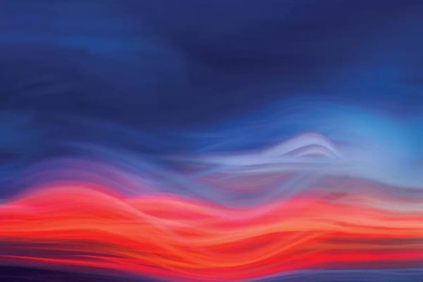 Abstract Photography: Flame Red by Marco Carmassi