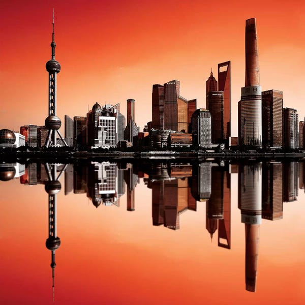 Shanghai: Future Town by Marco Carmassi
