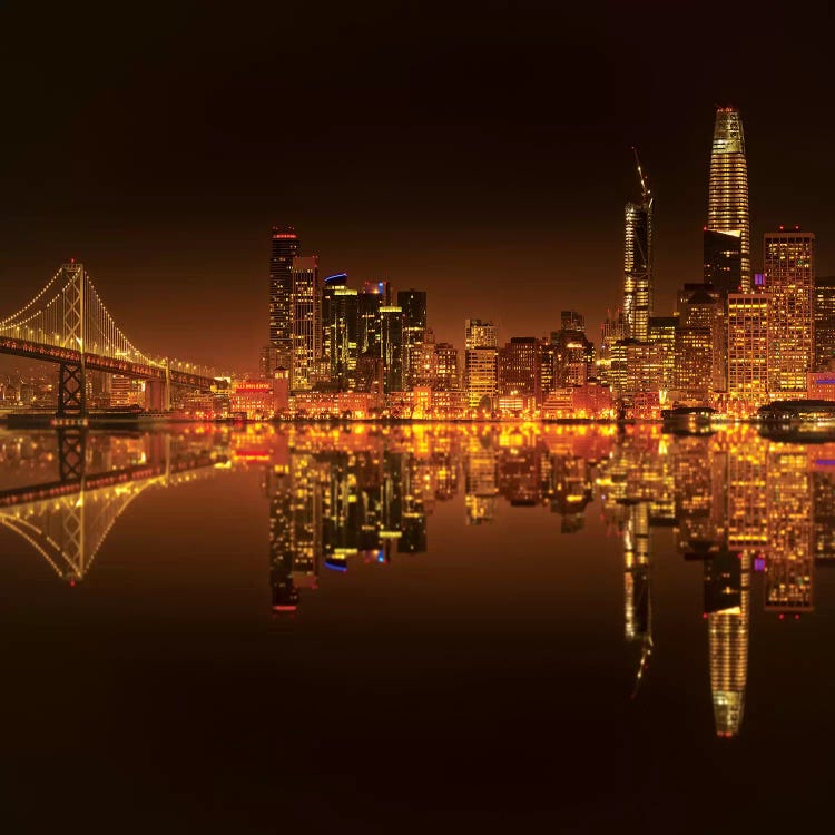 Golden Heart by Marco Carmassi wall art