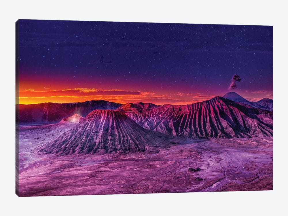Mt Bromo by Marco Carmassi 1-piece Canvas Art
