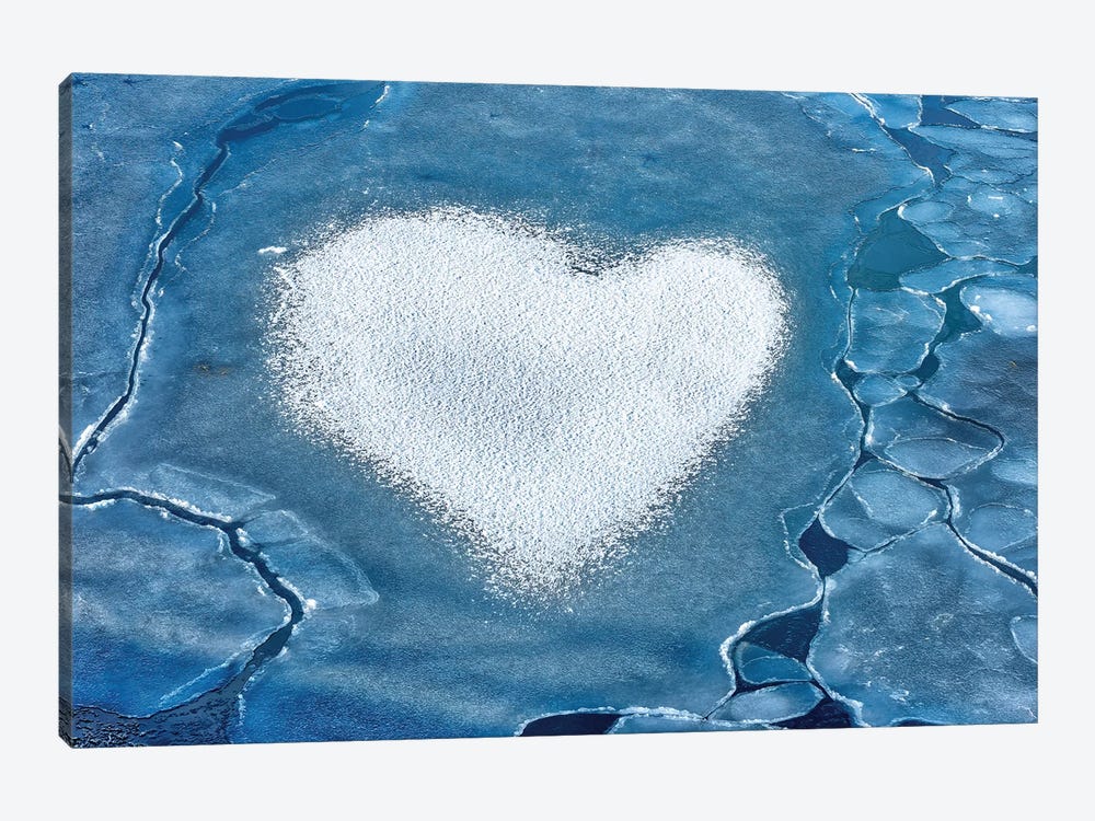 Heart Of Ice by Marco Carmassi 1-piece Canvas Wall Art