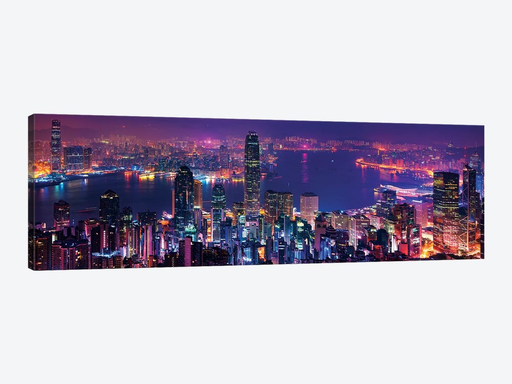 Hong Kong Special View by Marco Carmassi 1-piece Canvas Art