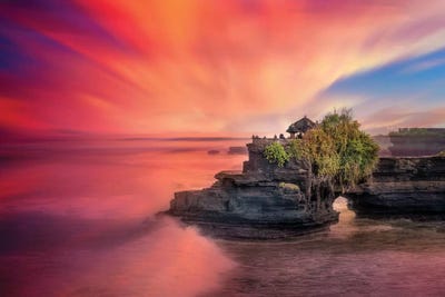 Batu Bolong Temple by Marco Carmassi multi panel art