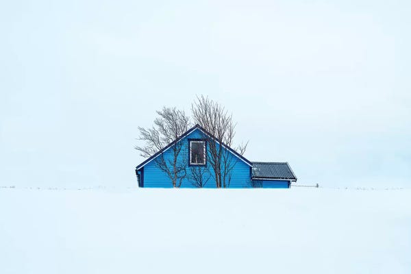 Marco Carmassi: Little Blue House by Marco Carmassi