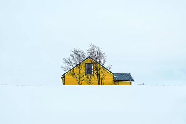 Marco Carmassi: Little Yellow House by Marco Carmassi