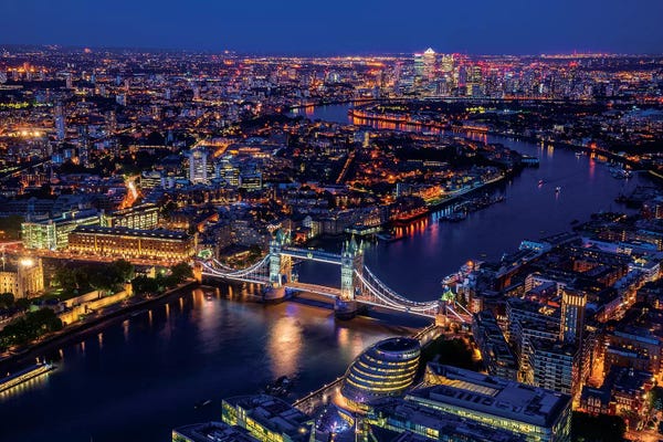 Marco Carmassi: London From Shard by Marco Carmassi