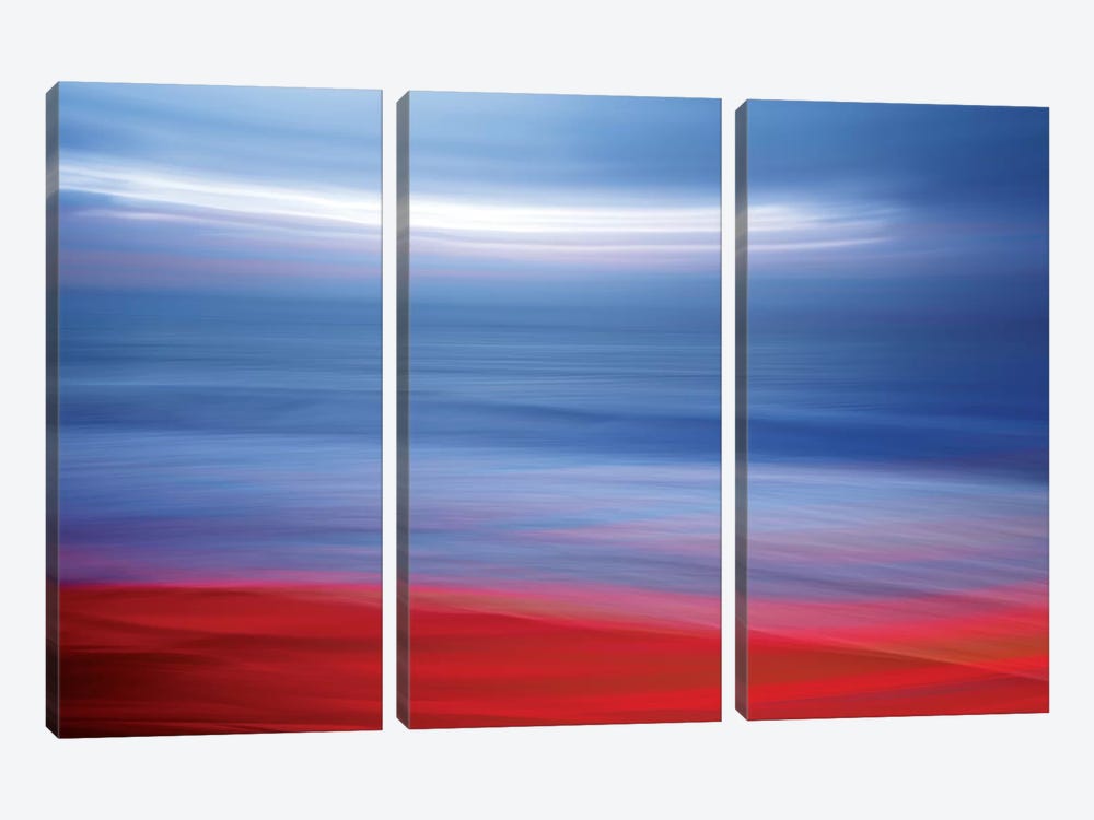 Red Sea by Marco Carmassi 3-piece Canvas Wall Art