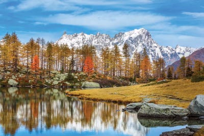 Mont Blanc Dent Géant by Marco Carmassi multi panel art