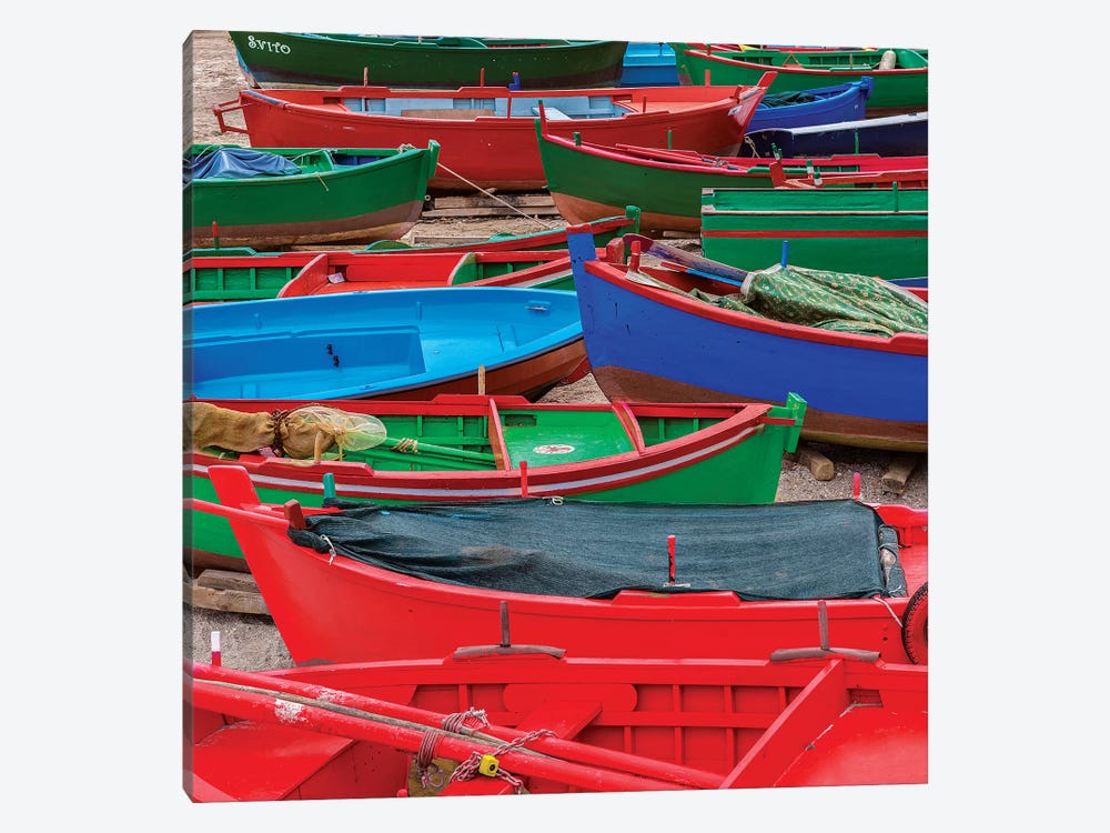 Suggestive Boats by Marco Carmassi 1-piece Canvas Art Print