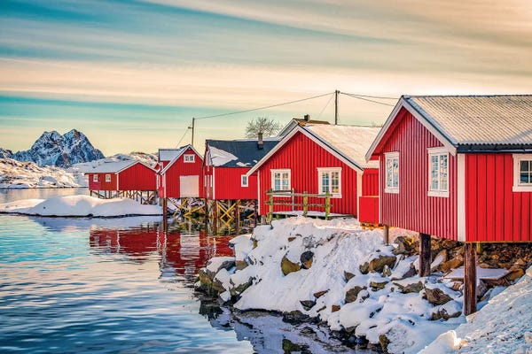 Marco Carmassi: Svolvaer Red House by Marco Carmassi