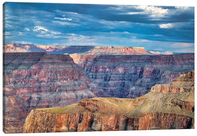 The Big Mountain Canvas Art Print - Grand Canyon National Park Art