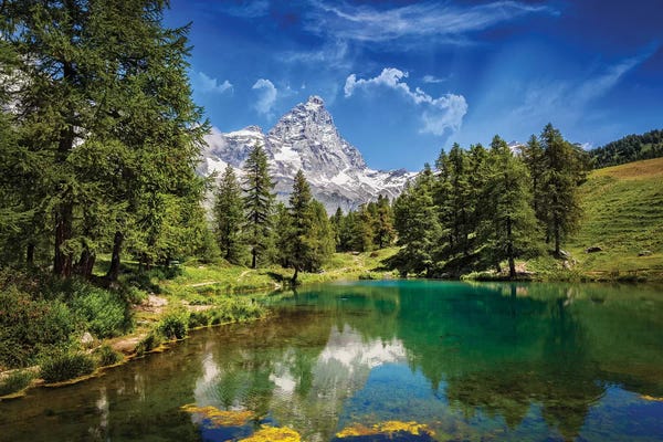 Lakes: Blue Lake by Marco Carmassi