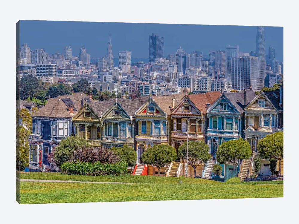 Relaxing in San Francisco by Marco Carmassi 1-piece Canvas Print