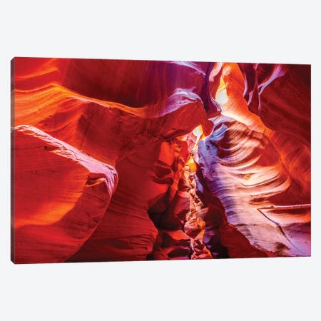 Inside Antelope Canyon Canvas Print #MAO228} by Marco Carmassi Art Print