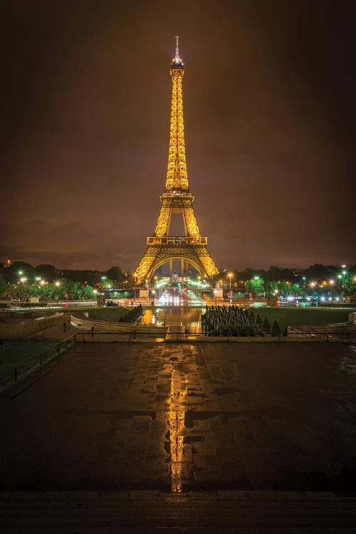 Gold Tower Reflection