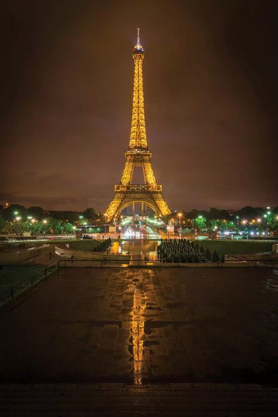 Gold Tower Reflection