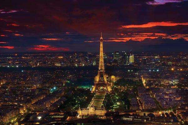 Monuments: Gold Tower Sunset by Marco Carmassi