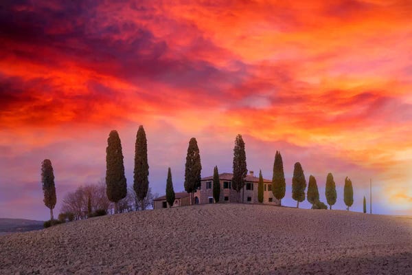 Marco Carmassi: Winter Sunset At Dreamland by Marco Carmassi