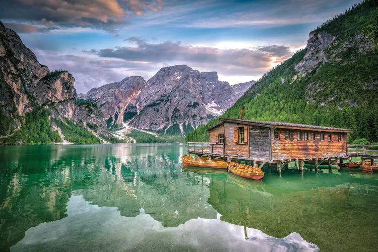 Braies Lake Boats