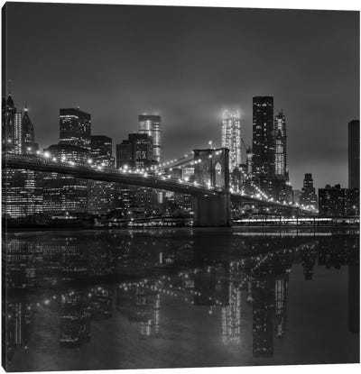 Brooklyn Canvas Art Print - Brooklyn Bridge