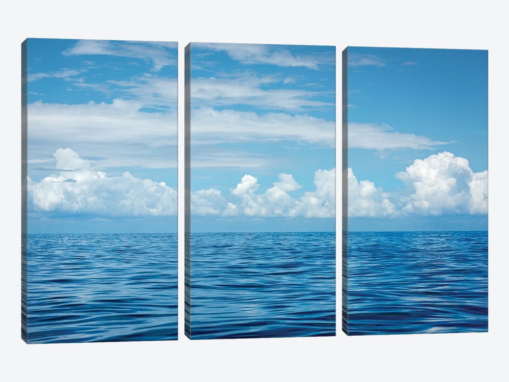 Indian Ocean by Marco Carmassi 3-piece Canvas Print