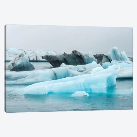 Ice Iceland Canvas Print #MAO56} by Marco Carmassi Canvas Artwork