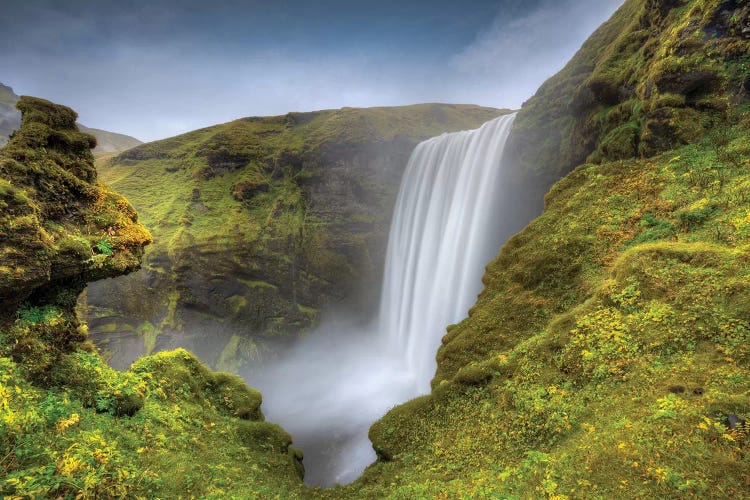 Wild Waterfall Iceland