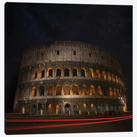 Colosseum Ancient History Canvas Print #MAO61} by Marco Carmassi Canvas Art