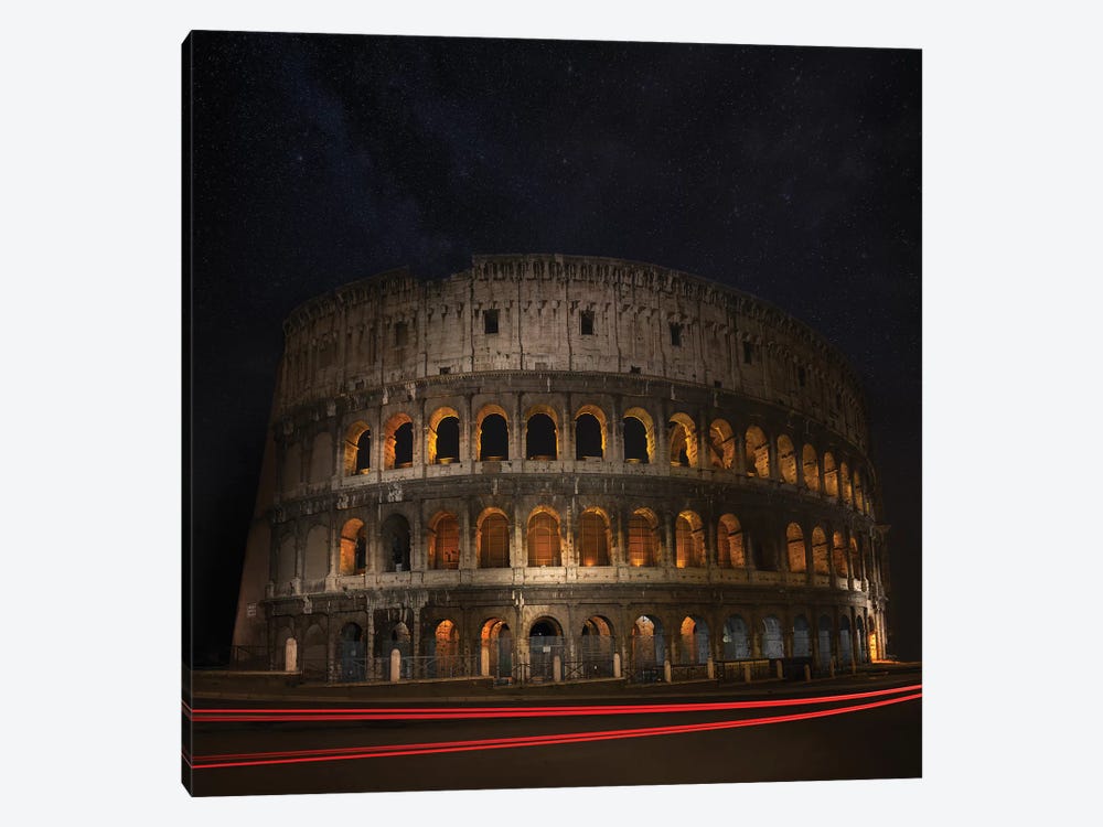 Colosseum Ancient History by Marco Carmassi 1-piece Canvas Art