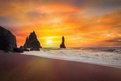 The Golden Sunlight by Marco Carmassi multi panel art