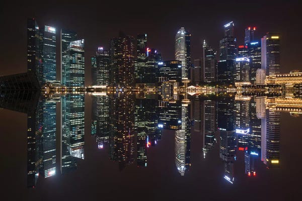 Singapore: Singapore Skyline by Marco Carmassi