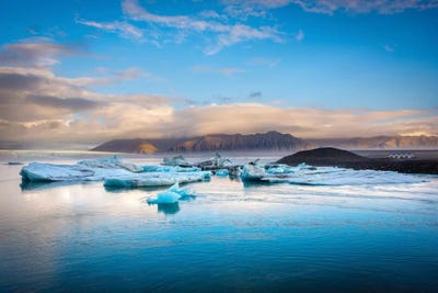 Blue Lagoon by Marco Carmassi multi panel art