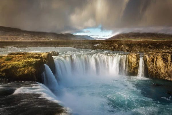 Hyperreal Landscape Photography: Godafoss by Marco Carmassi