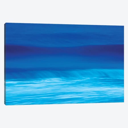 Blue Waves Canvas Print #MAO93} by Marco Carmassi Art Print