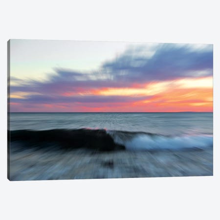 Moving Wave Canvas Print #MAO98} by Marco Carmassi Canvas Art Print