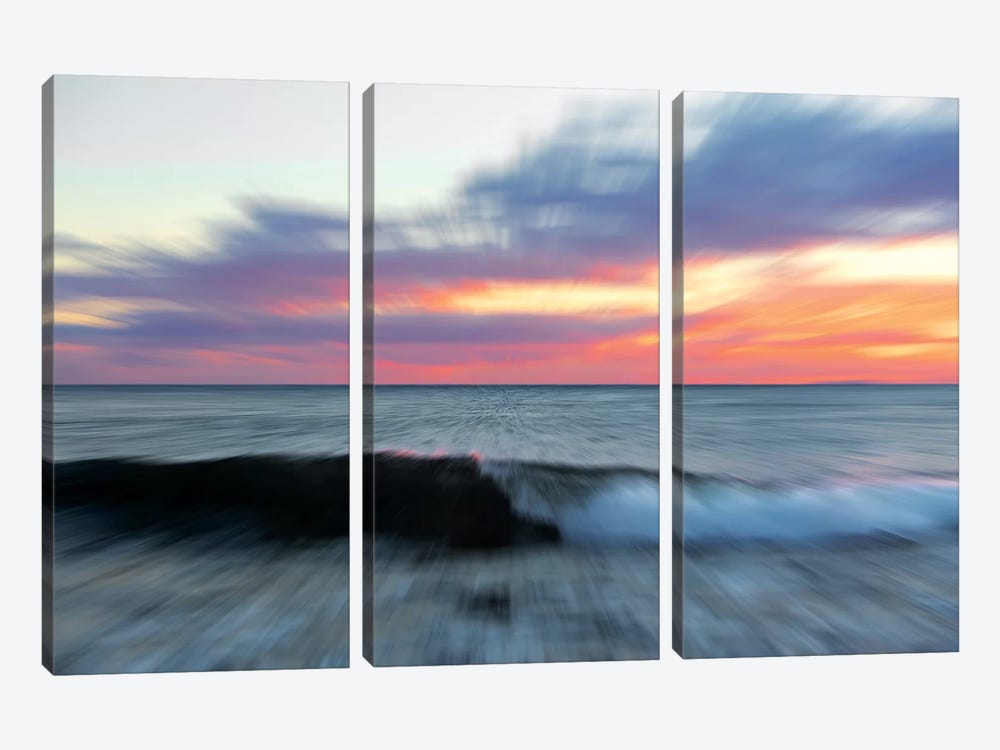 Moving Wave by Marco Carmassi 3-piece Canvas Wall Art