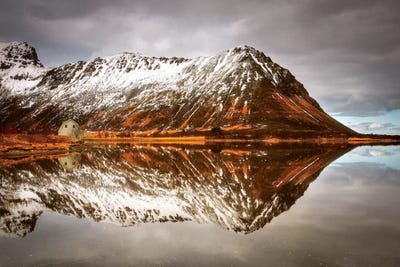Mountain Reflected by Marco Carmassi multi panel art