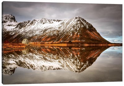 Mountain Reflected Canvas Art Print - Marco Carmassi