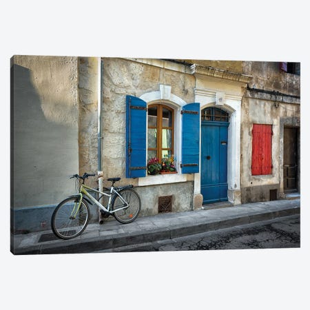 Arles Bicycle Canvas Print #MAO9} by Marco Carmassi Canvas Artwork