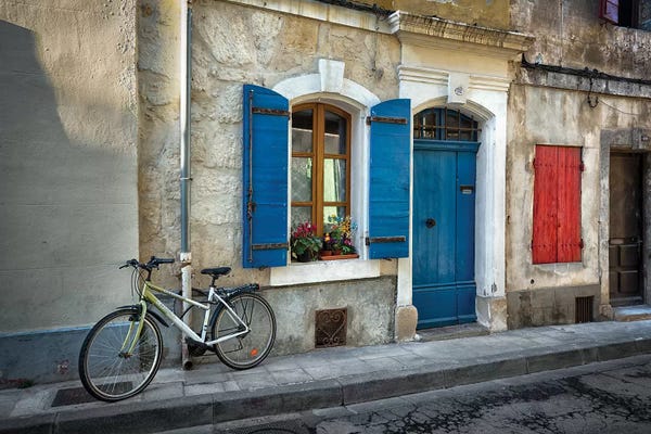 Windows: Arles Bicycle by Marco Carmassi
