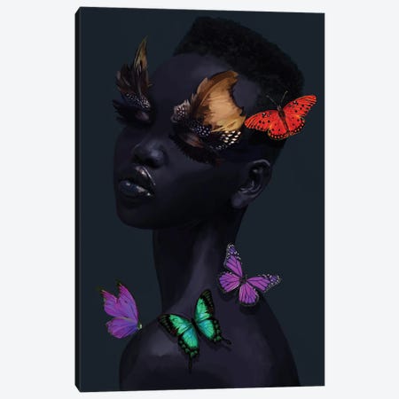 Black Beauty III Canvas Print #MAQ18} by Marcio Alek Art Print