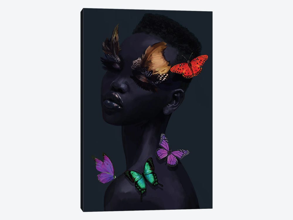 Black Beauty III by Marcio Alek 1-piece Canvas Artwork